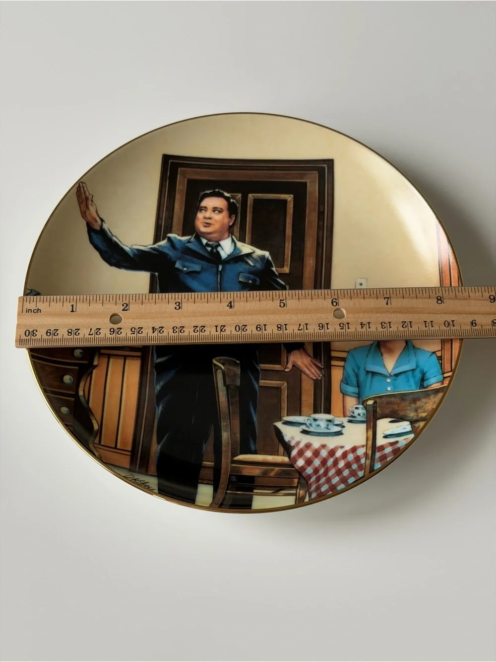 Vintage 1988 The Honeymooners“Bang! Zoom!” Collectore Plate-Hamilton Collection